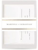 Hampton Foil-Pressed Belly Bands