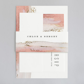 Painted Desert Foil-Pressed Belly Bands