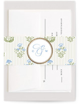 Patterned florals Foil-Pressed Belly Bands