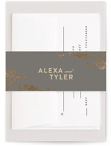 In Bloom Foil-Pressed Belly Bands