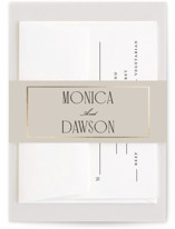 Luxe Lines Foil-Pressed Belly Bands