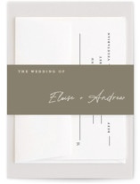 silk Foil-Pressed Belly Bands