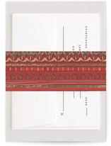 Indian Elephant Foil-Pressed Belly Bands