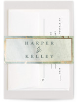 Coastal Lines Foil-Pressed Belly Bands