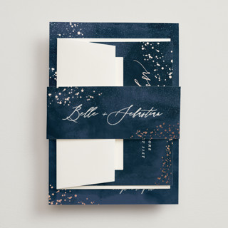 Cosmos Foil-Pressed Belly Bands