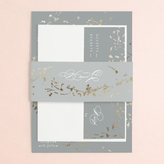 love drops Foil-Pressed Belly Bands