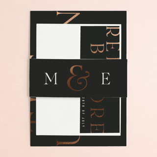 Finley Foil-Pressed Belly Bands