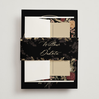 Botanical Edge Foil-Pressed Belly Bands