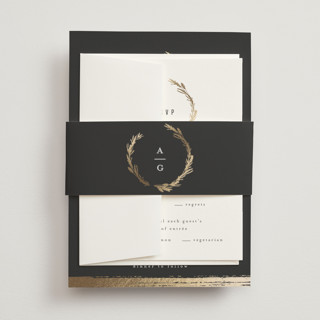 Panache Foil-Pressed Belly Bands