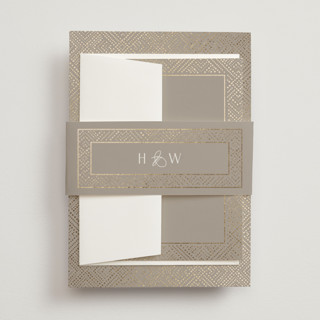 Loom Foil-Pressed Belly Bands