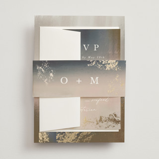 Afterglow Foil-Pressed Belly Bands