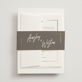 Balanced Foil-Pressed Belly Bands