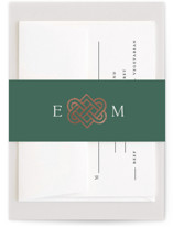 Celtic Love Knot Foil-Pressed Belly Bands