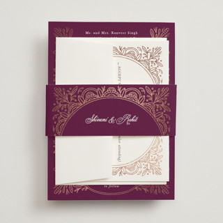 Zardozi Foil-Pressed Belly Bands