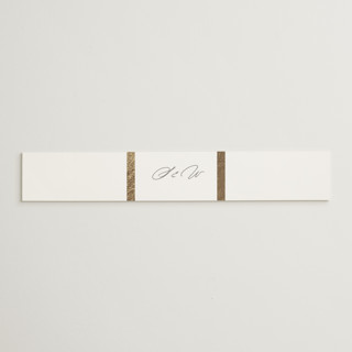 Surround Foil-Pressed Belly Bands