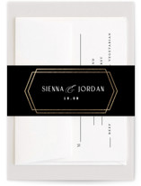 Formally Foil-Pressed Belly Bands