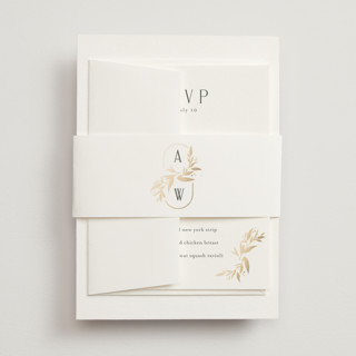 Vining Foil-Pressed Belly Bands