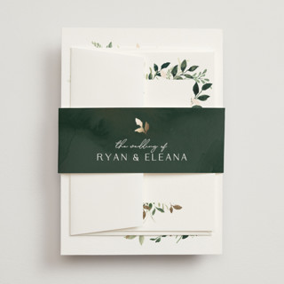 Garden Serenity Foil-Pressed Belly Bands