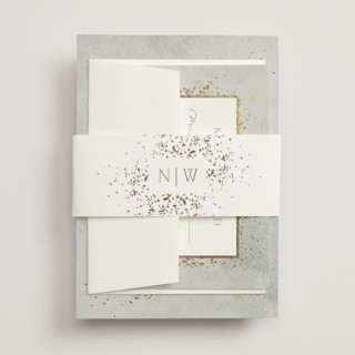 Effervescent Foil-Pressed Belly Bands