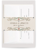 Ornate Elegance Foil-Pressed Belly Bands