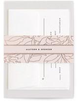 Deco Band Foil-Pressed Belly Bands