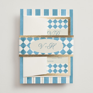 Knightsbridge Foil-Pressed Belly Bands