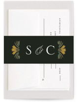Embellished Foil-Pressed Belly Bands