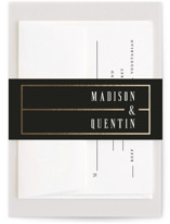 Documentary Foil-Pressed Belly Bands