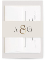 Grace Foil-Pressed Belly Bands