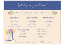 Out East Bridal Shower Insert Cards