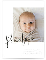 Petite Birth Announcements