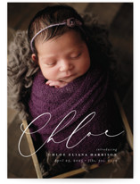 Petite Birth Announcements