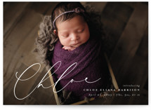 Petite Birth Announcements