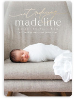Foil-Pressed Birth Announcement Magnets