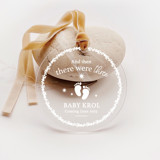 Personalized Acrylic Pregnancy Announcement And Then There Were Three New Baby Keepsake, Set of 1 Baby Milestone Signs