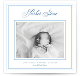 Darling Frame Birth Announcement Photo Mount Cards