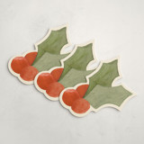 Classic Holly (set of 12) Place Card Sets