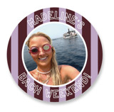 Cabana Bachelorette Party Favor Stickers