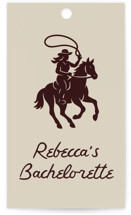 Giddy up, Y'all! Bachelorette Party Favor Tags