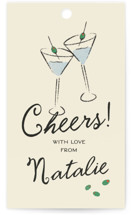 Tinis and Bikinis Bachelorette Party Favor Tags