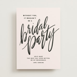 Best day just got better Bridesmaid Cards