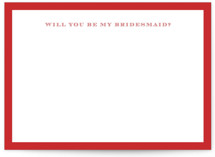 Rambla Bridesmaid Cards