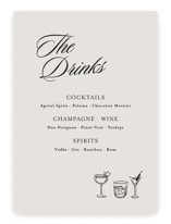 The Drinks Bar Signs