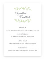 Flower Garden Bar Signs