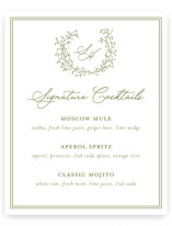 Garden Script Bar Signs