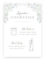 Delicate Vines Bar Signs