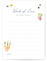 Grown with love Baby Shower Activity Cards