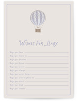 Balloons Baby Shower Activity Cards