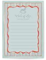 Vintage Horse Baby Shower Activity Cards