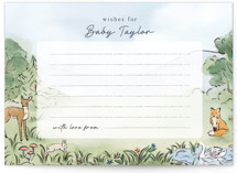 A Woodland Adventure Baby Shower Activity Cards